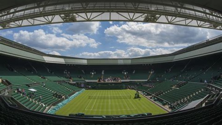 A plaque at Wimbledon commemorates the titanic match