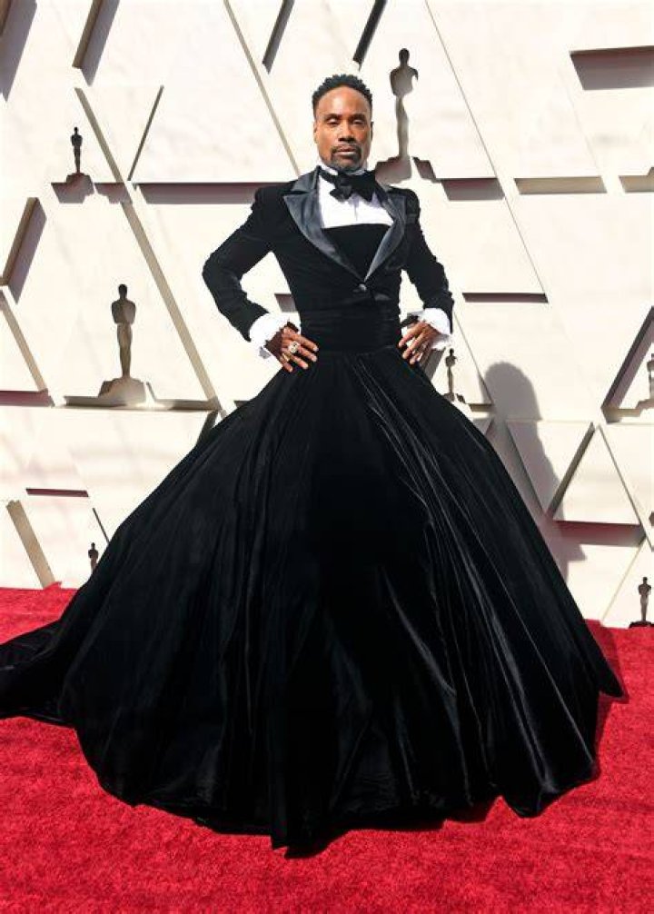 Actor Billy Porter in skirt at Oscars 2019