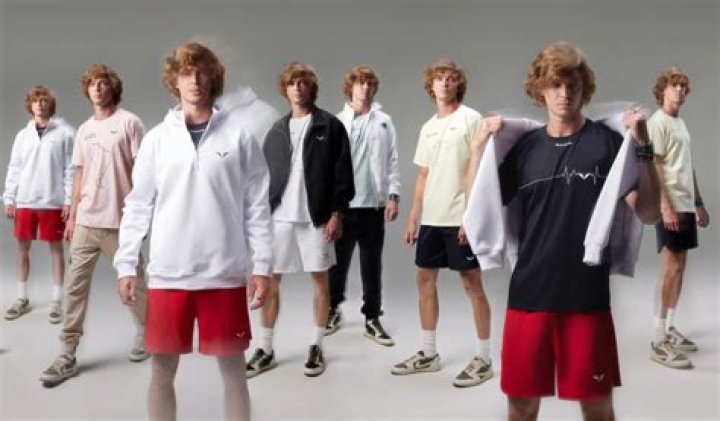 Andrey Rublev has launched his Rublo clothing range