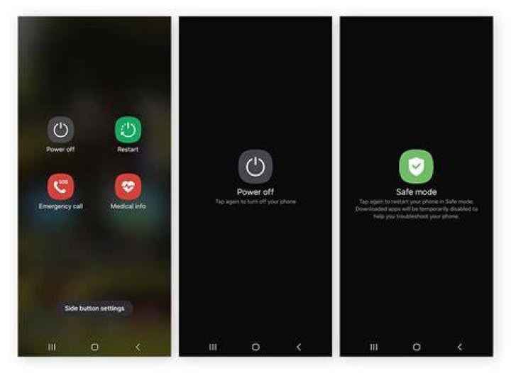 Android phone in Safe mode