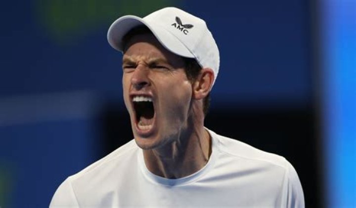 Andy Murray screaming