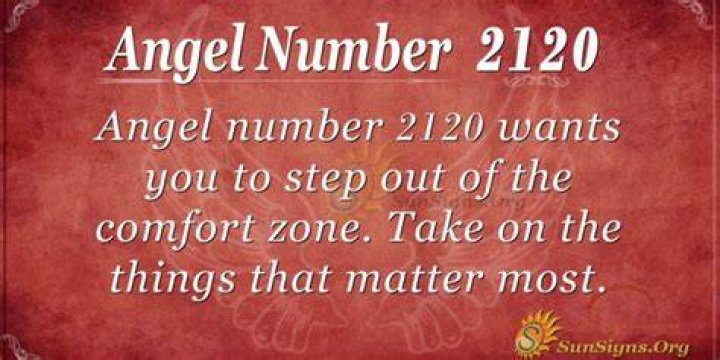 Angel nuber 2120