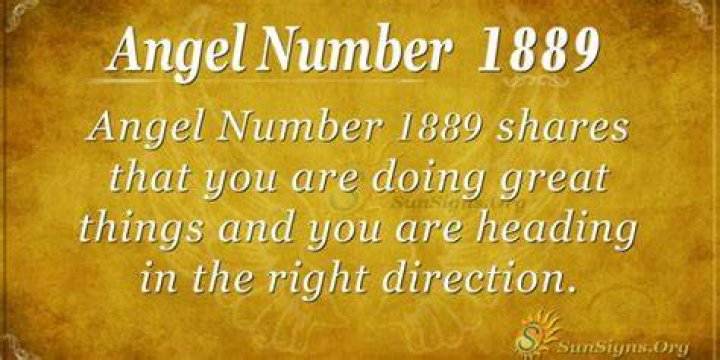 Angel Number 1889 Meaning: Take A Step Forward