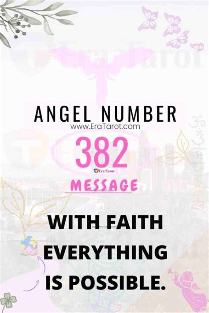 Angel Number 382