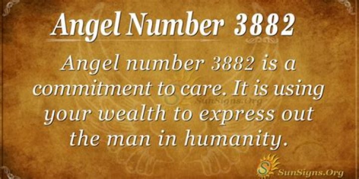 Angel Number 3882