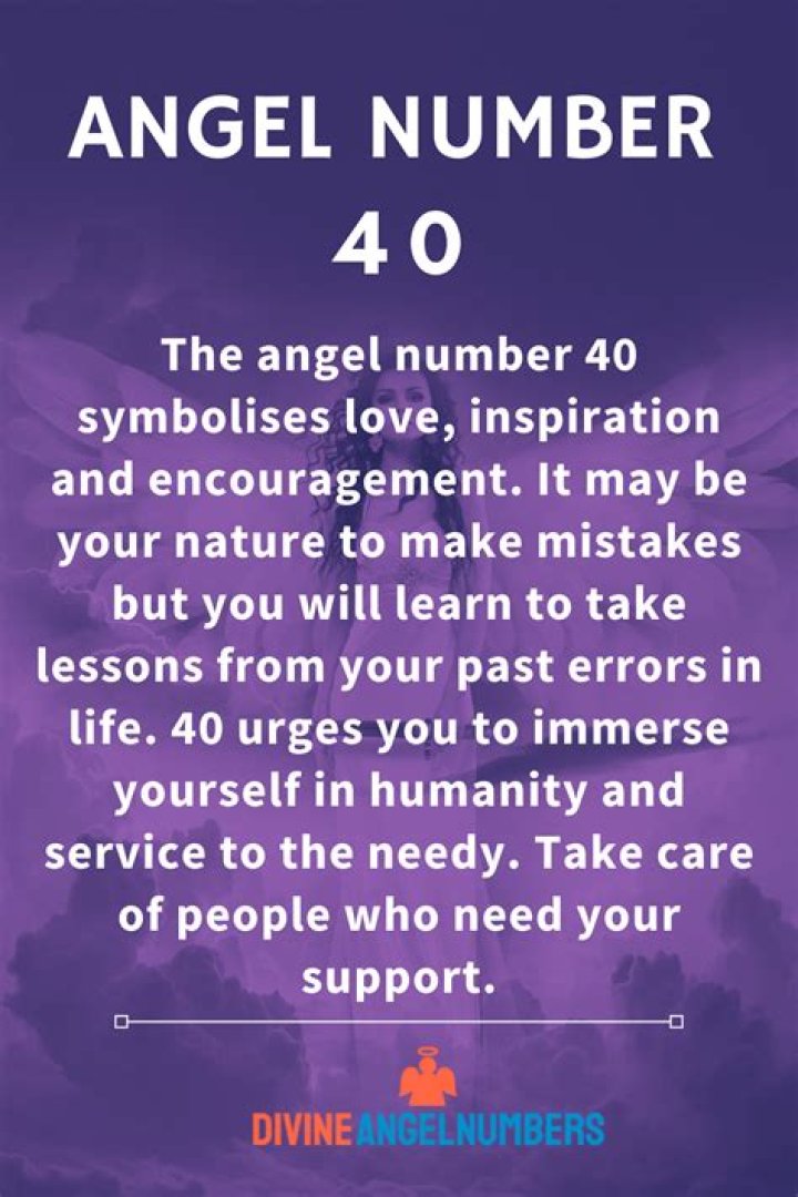 angel number 40