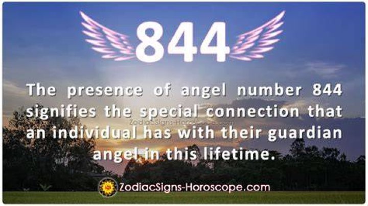 angel number 844
