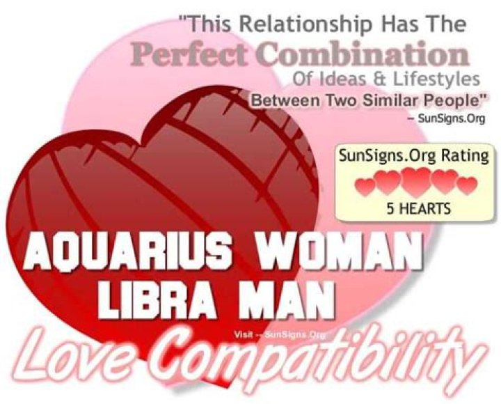 aquarius woman libra man
