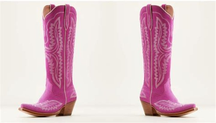 Ariat Pink Casanova Cowboy Boots