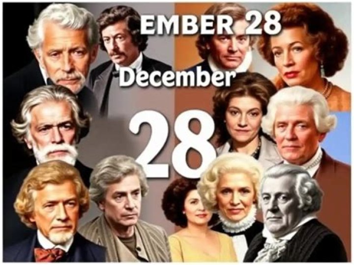 december 28 famous birthdays