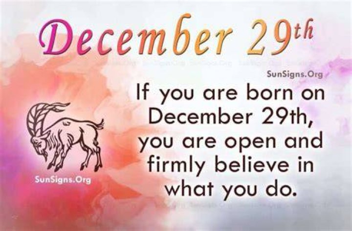 december 29 famous birthdays