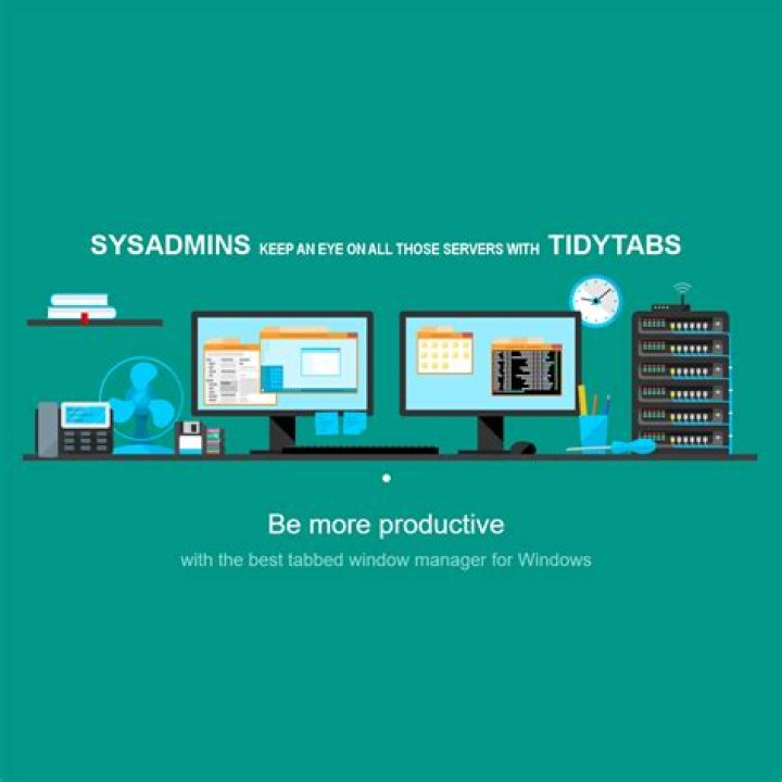 Download TidyTabs to tabbify all your PC windows