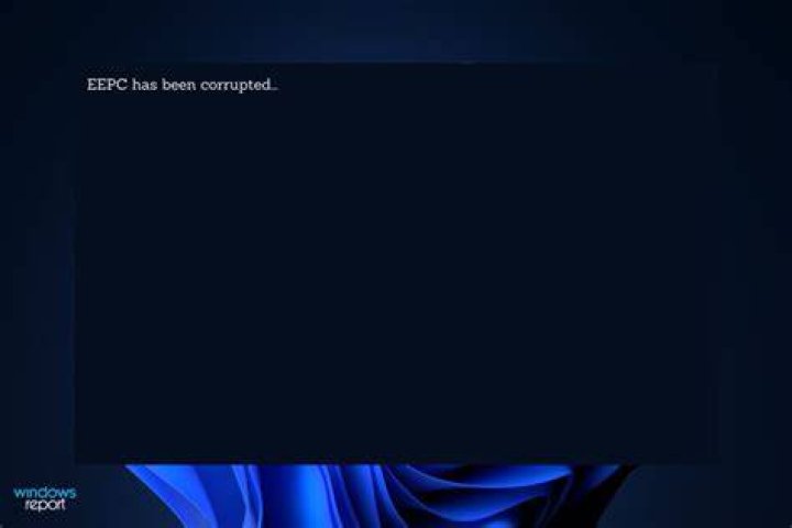 eepc-corrupted eepc has been corrupted