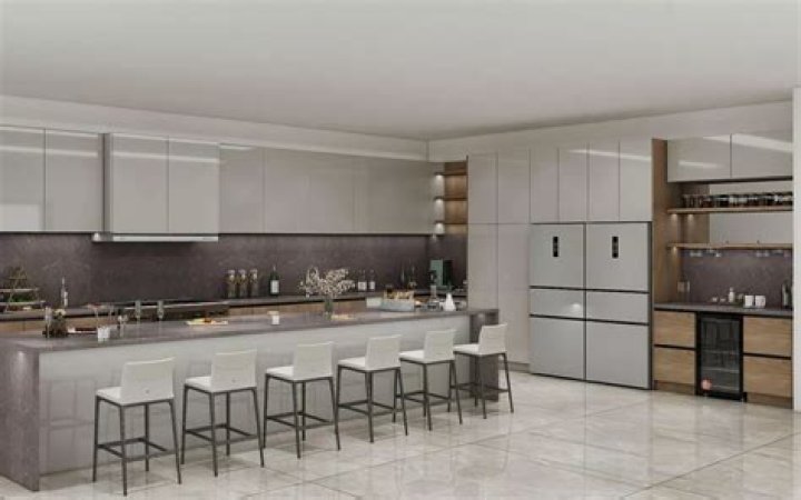 Elegant one wall kitchen design Elegant one wall kitchen design