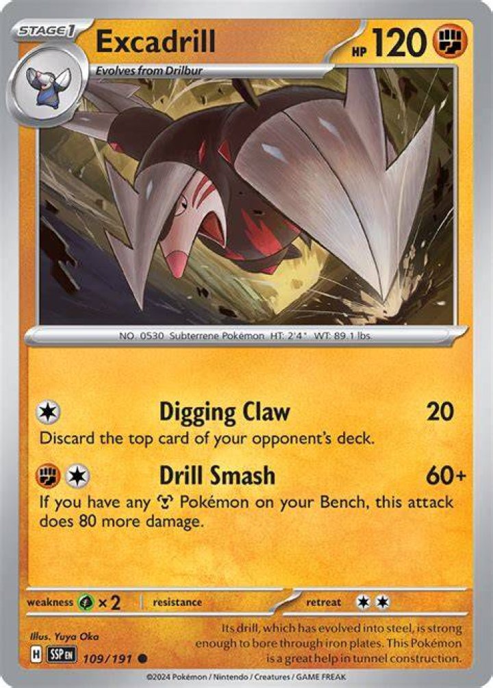Excadrill (TCG) - Bulbapedia, the community-driven Pokémon encyclopedia