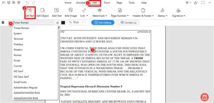 find PDF file fonts