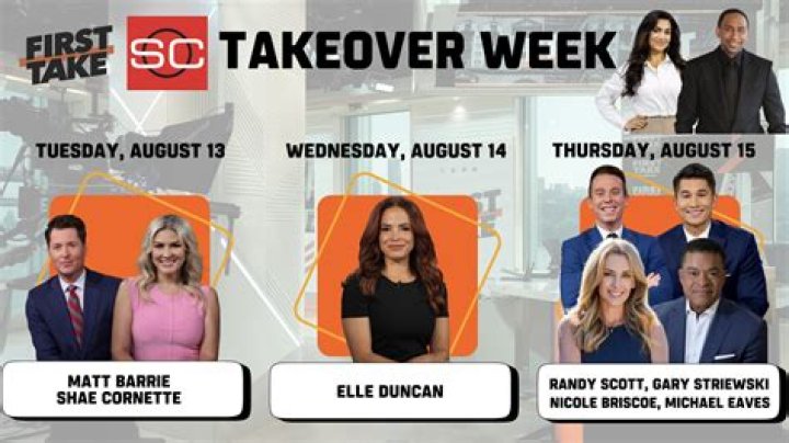 First Take cast members First Take cast members