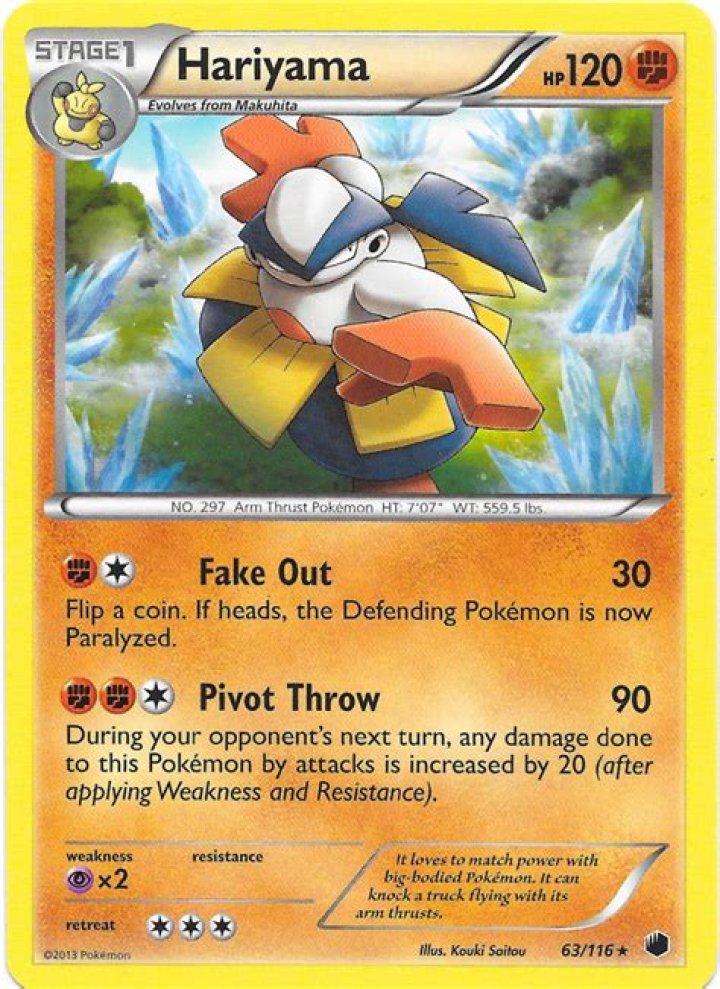 Hariyama (TCG) - Bulbapedia, the community-driven Pokémon encyclopedia