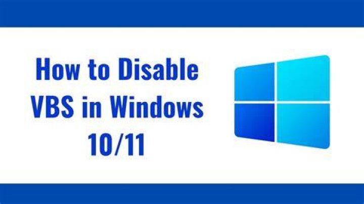 How to disable VBS in Windows 11