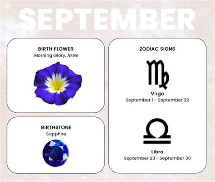 IF YOUR BIRTHDATE IS SEPTEMBER 8, your zodiac sign is Virgo - The Virgin.