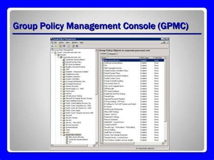 interface group policy management console windows 11