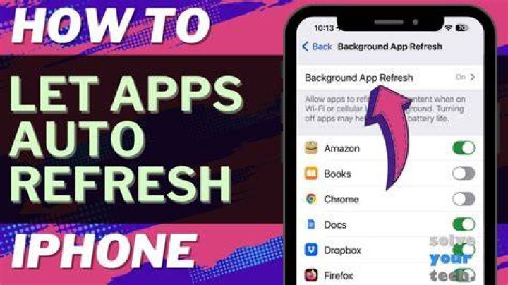 iOS refresh