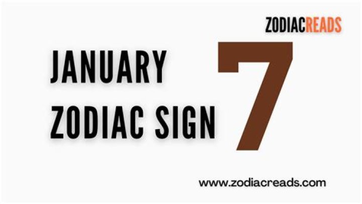 january 7 birthday personality