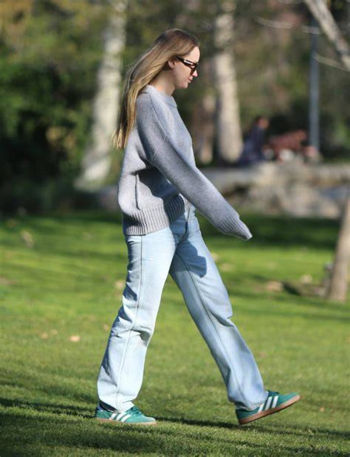 Jennifer Lawrence Adidas Samaba Sneakers 2023