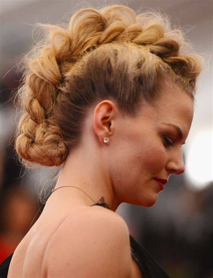 Jennifer Morrison Mohawk Braid