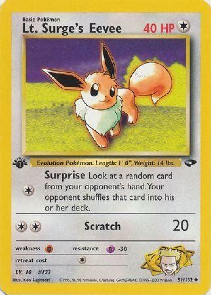 Lt. Surge's Eevee (Gym Challenge 51)