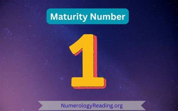maturity number 1