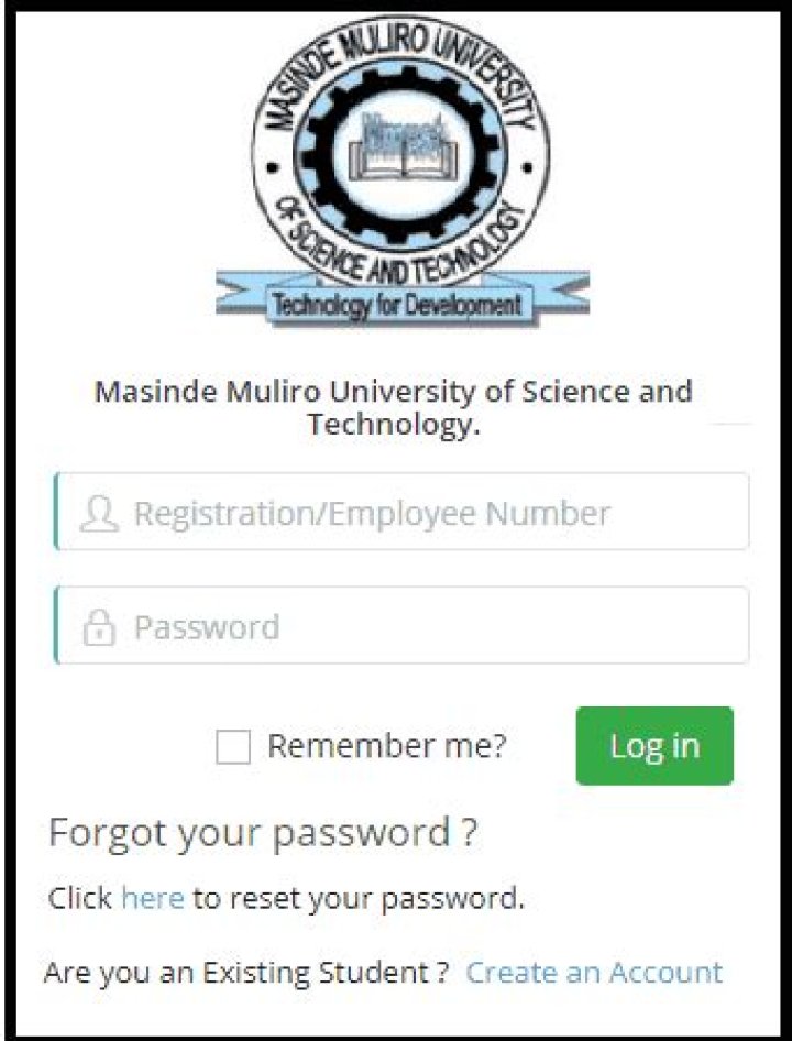MMUST portal