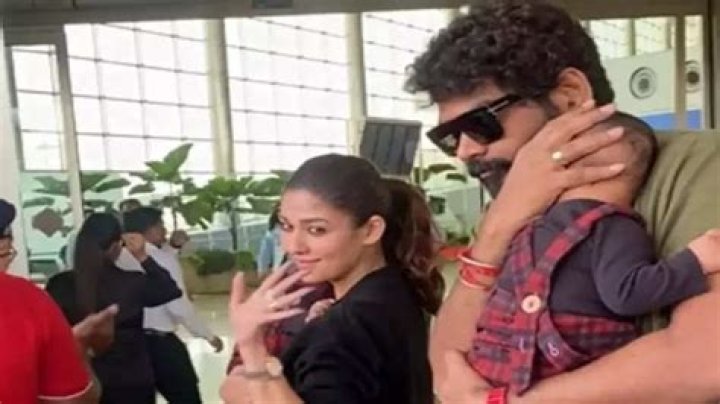 NayantharaVignesh Shivan make their first appearance as husband and