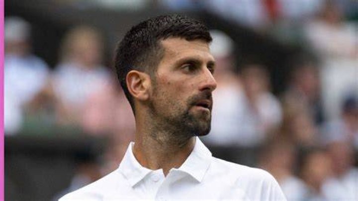 Novak Djokovic during a match