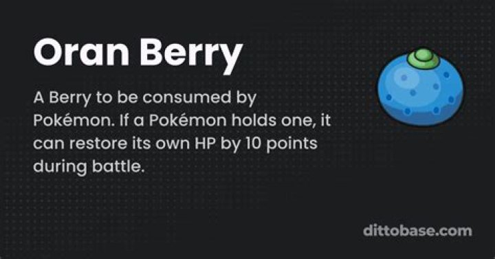 Oran Berry