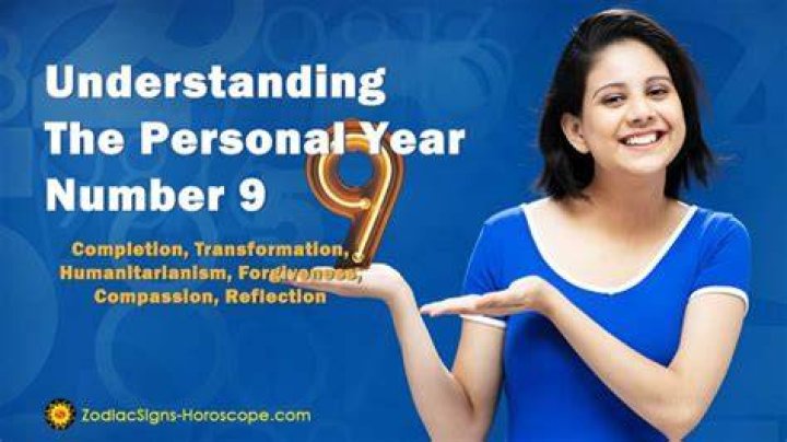 Personal year number 9