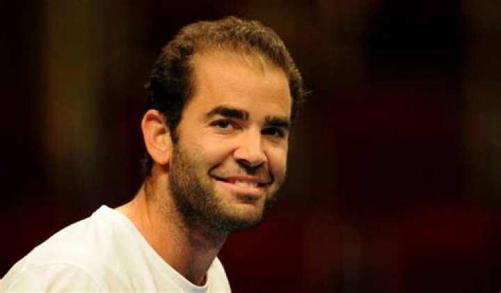 Pete Sampras smiling
