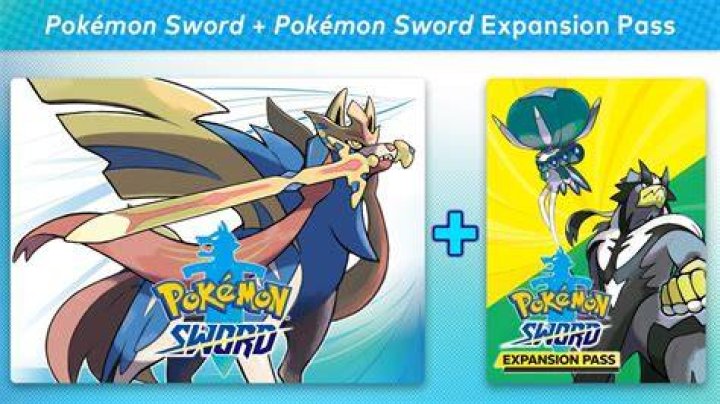 Pok&eacute;mon Sword + Pok&eacute;mon Sword Expansion Pass Australian boxart