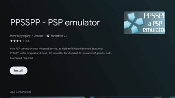 PPSSPP - nVidia Shield emulators