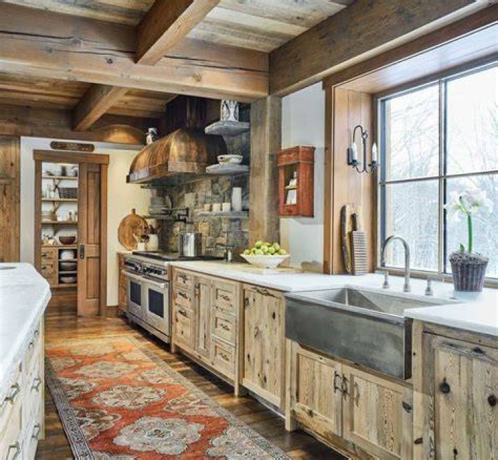 Rustic farmhouse kitchen design Rustic farmhouse kitchen design