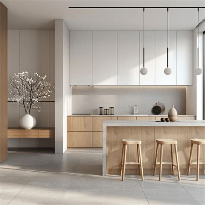 Scandinavian all-white kitchen design Scandinavian all-white kitchen design