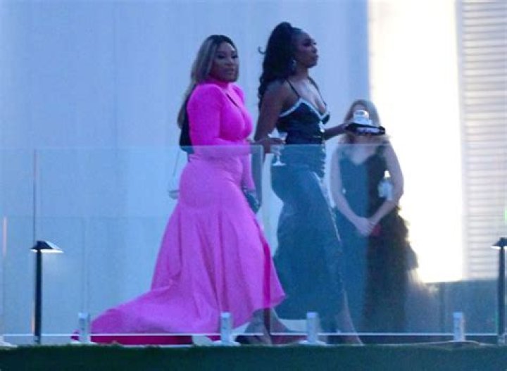 Serena Williams at Brooklyn Beckham and Nicola Peltz's wedding