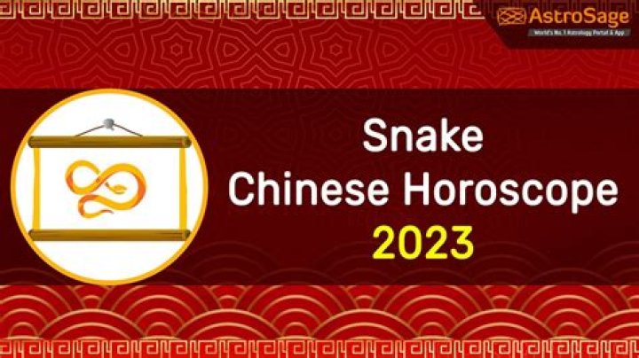 Snake Chinese Horoscope 2023
