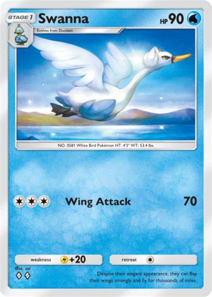 Swanna (TCG) - Bulbapedia, the community-driven Pokémon encyclopedia