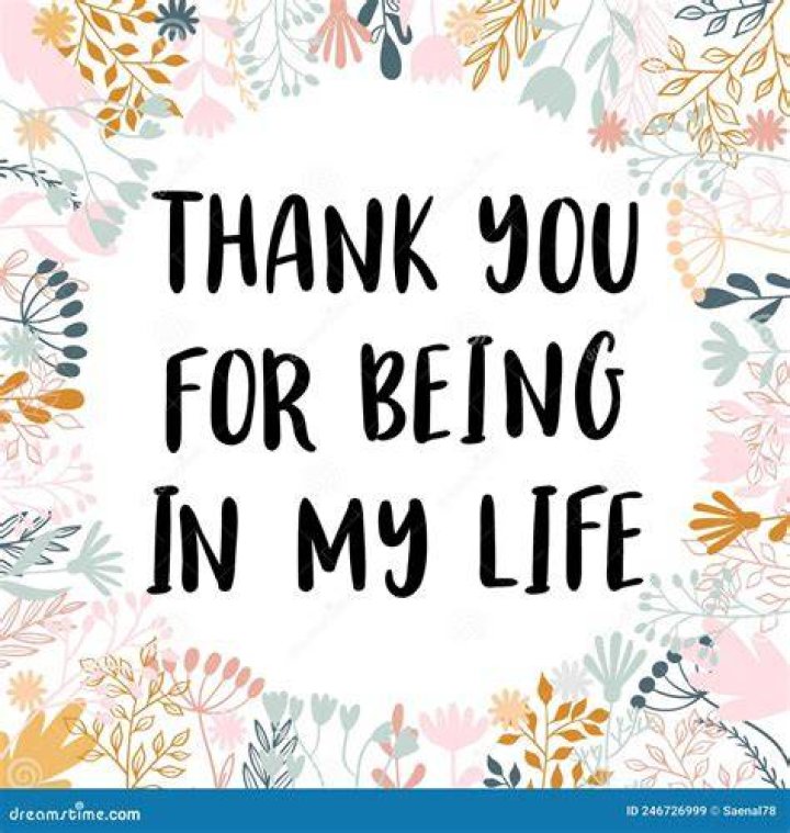 Thank you for being my best friend Thank you for being my best friend