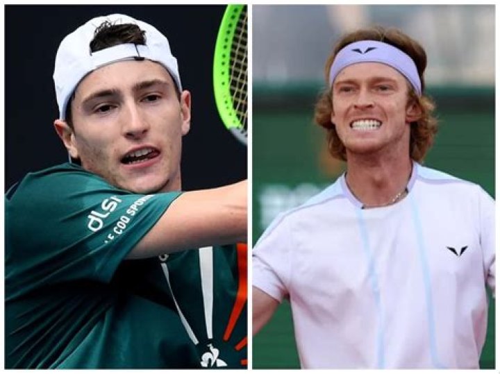 Ugo Humbert and Andrey Rublev Halle