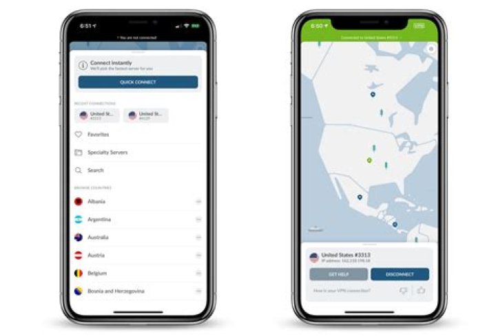 use NordVPN for iPhone