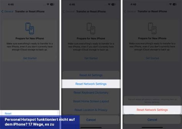 VPN funktioniert nicht auf dem iPhone
