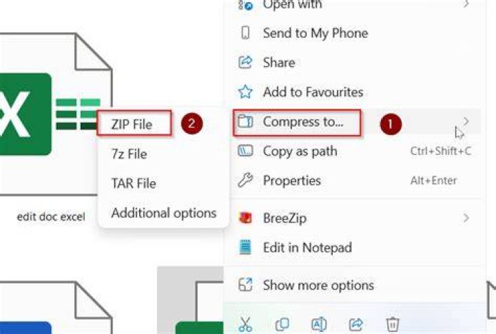 Why is a zipped Excel file not smaller?