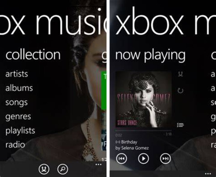 windows 8 xbox music app
